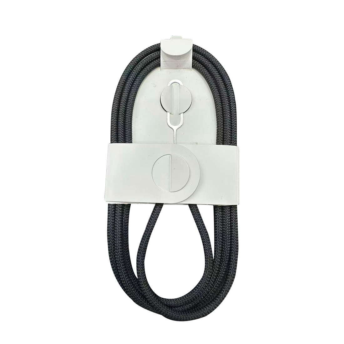 Cable Data Tressé Gamme Nylon POP Type-C vers Type-C - Noir