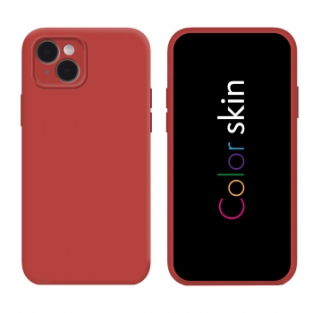 Coque premium Color Skin pour iphone 13 - Bordeau