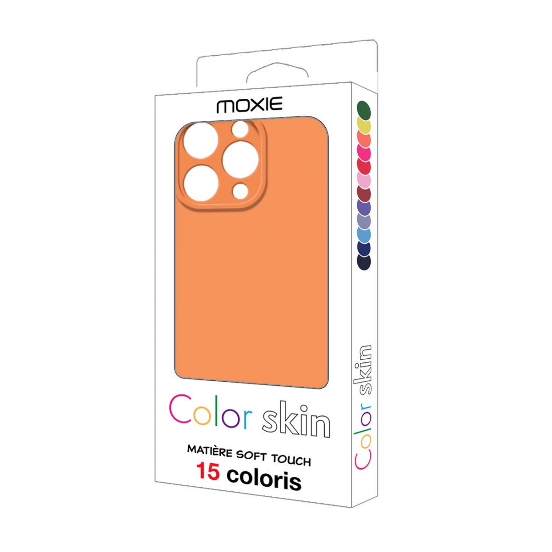 Coque premium Color Skin pour iphone 16 Pro - Nectarine