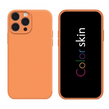 Coque premium Color Skin pour iphone 15 pro max - Nectarine