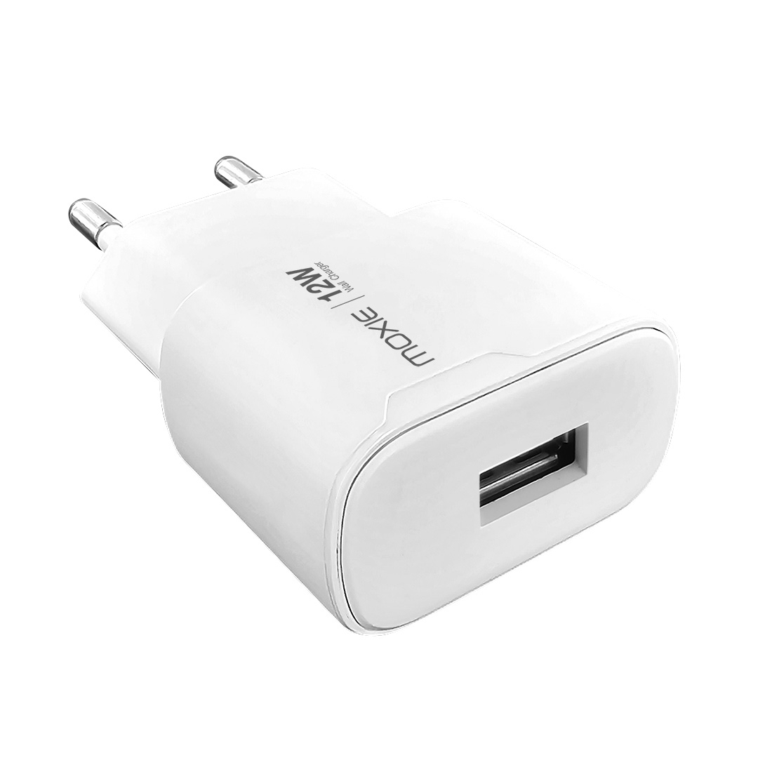Pack Chargeur secteur 12W Mini et câble de charge USB-A vers USB-C