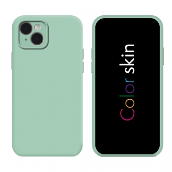 Coque premium Color Skin pour iphone 15  - Menthe
