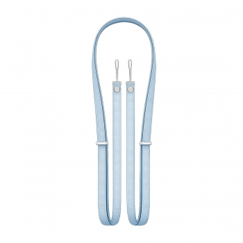 Bandouliere tissé  208 cm pour Smartphone - bleu glacier