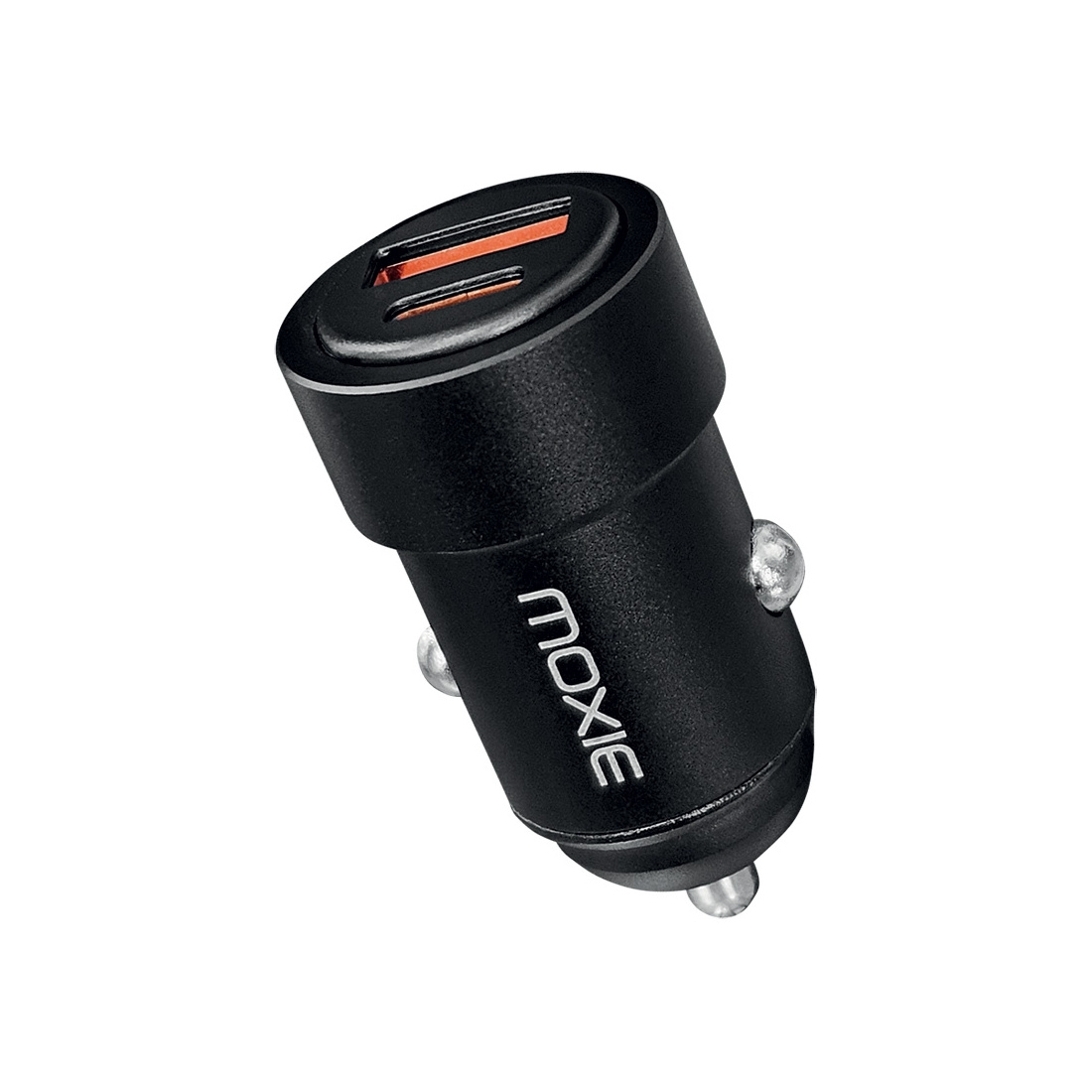 Chargeur allume-cigare Iron Mini 30W aluminium - 1 port USB-A + 1 Type-C