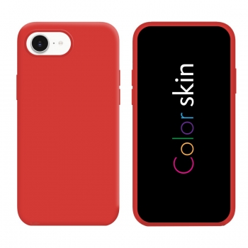 Coque premium Color Skin pour iPhone 17e couleur rouge