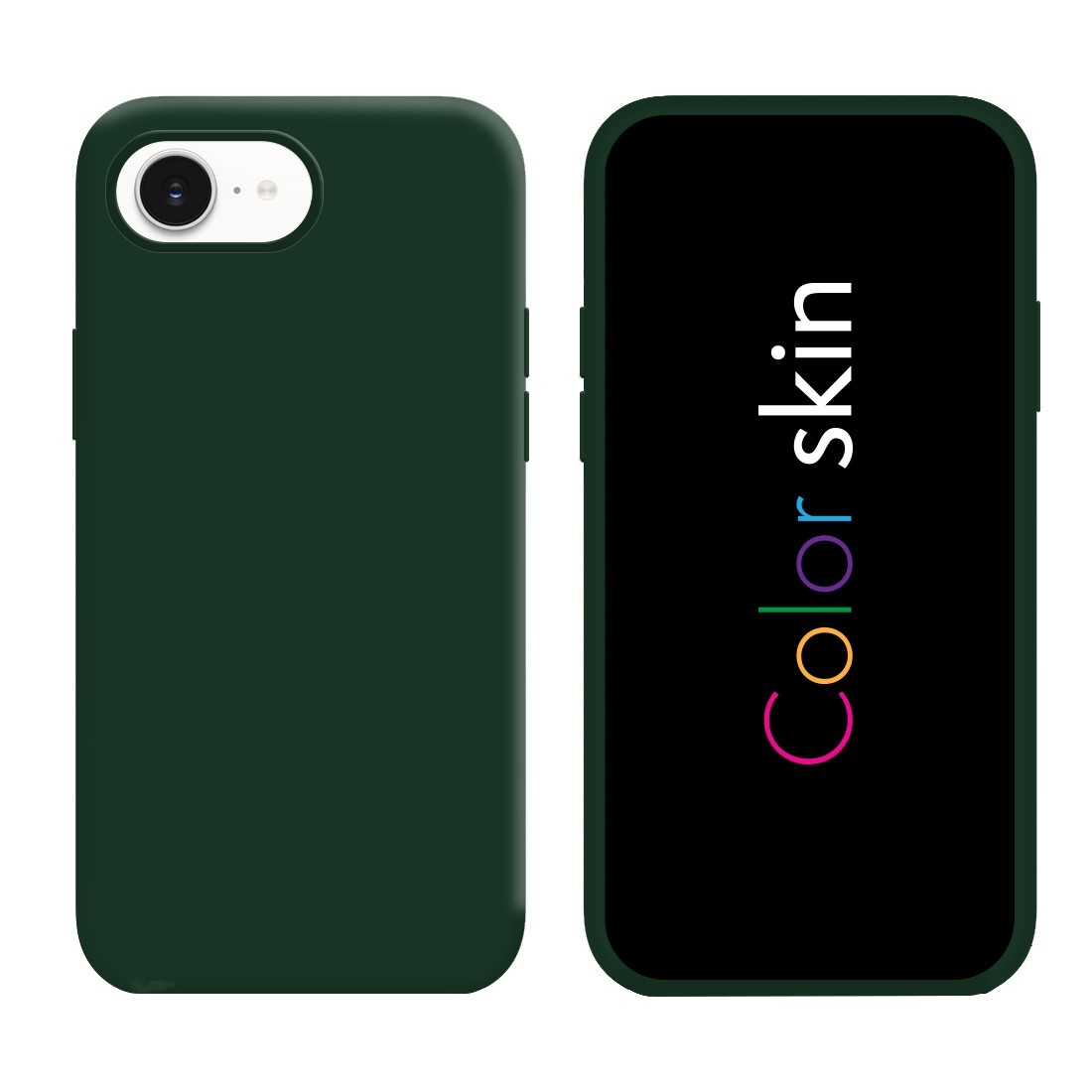 Coque premium Color Skin pour iPhone 17e couleur Kaki