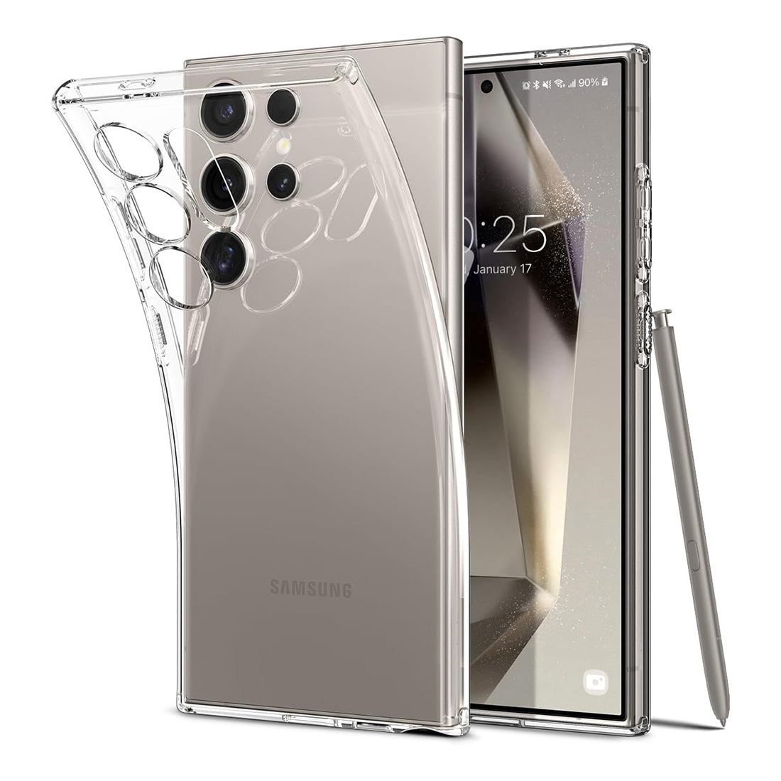 Coque Samsung Galaxy Galaxy S26 Ultra en TPU souple - Transparent