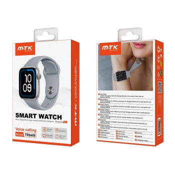 Montre connectée Bluetooth TR9409 IOS et Android - grise