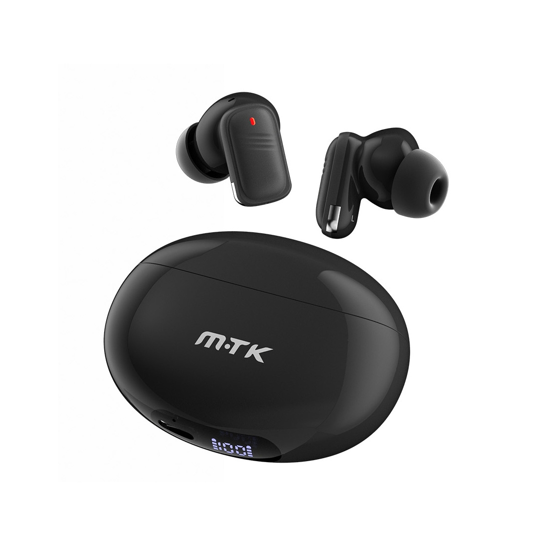 Écouteurs Bluetooth 5.3 avec Réduction de Bruit - Noir