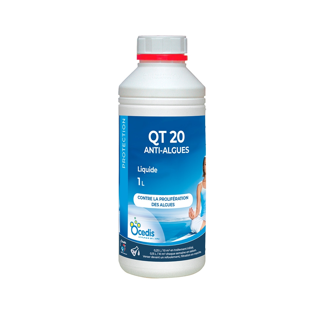 Anti-Algue QT20 1L Ocedis