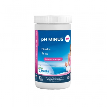 pH Minus poudre 1,5kg Ocedis