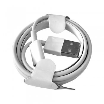 Cable Data Lightning Blanc 1M pour iPhone + Pin Sim