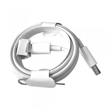 cable data type-C  type-C  Blanc 1M +Pinsim