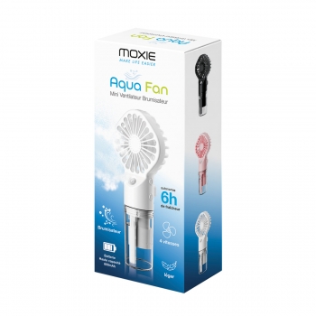 Ventilateur / brumisateur electrique 20ml - blanc