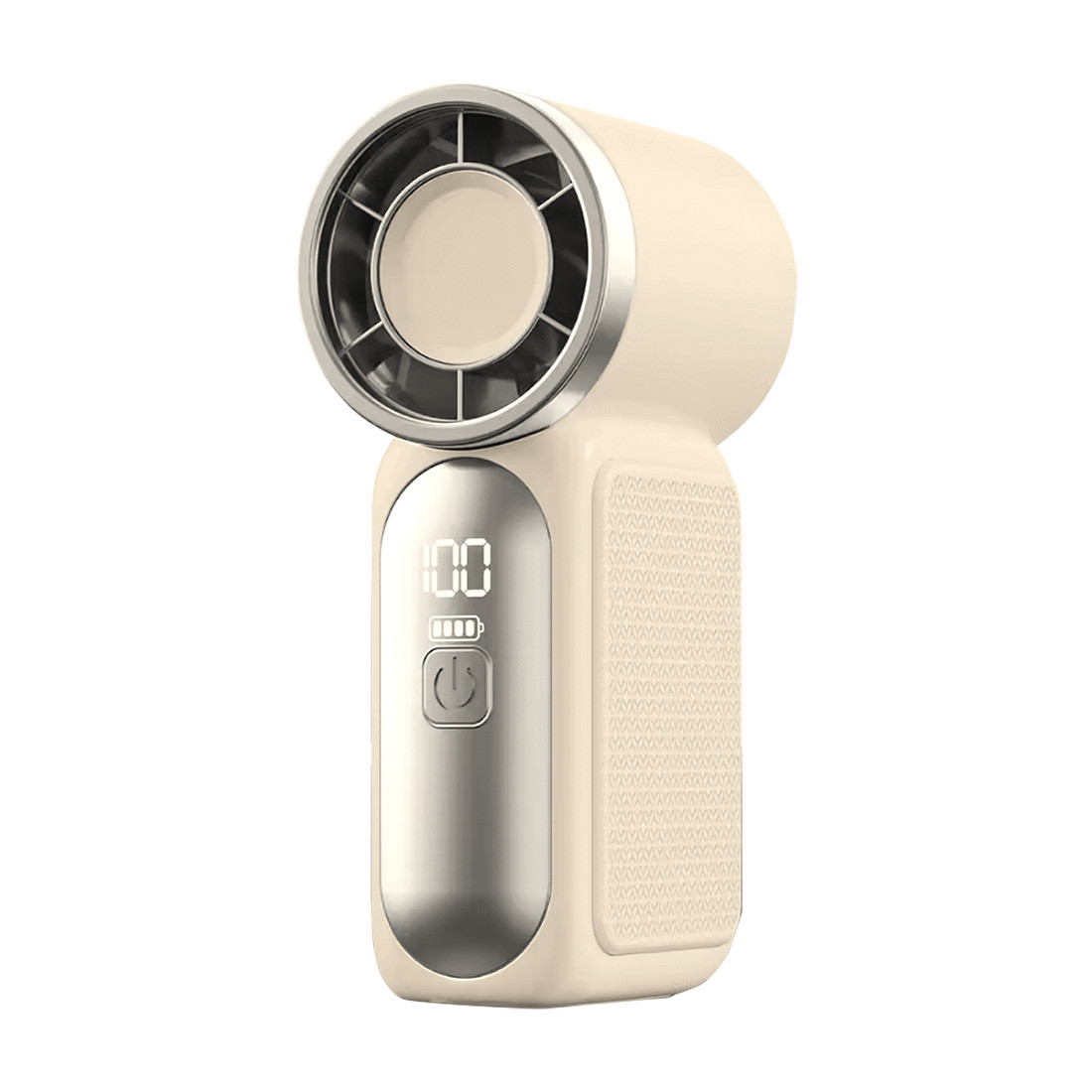 Mini Ventilateur rechargeable 1200 mah Pocket Fan à 6 vitesses - Blanc