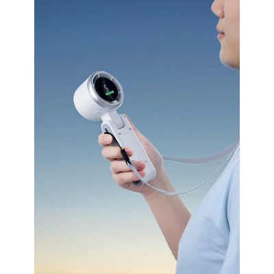 Ventilateur pivotant a 180°  2400 Mah Air Flex - Blanc