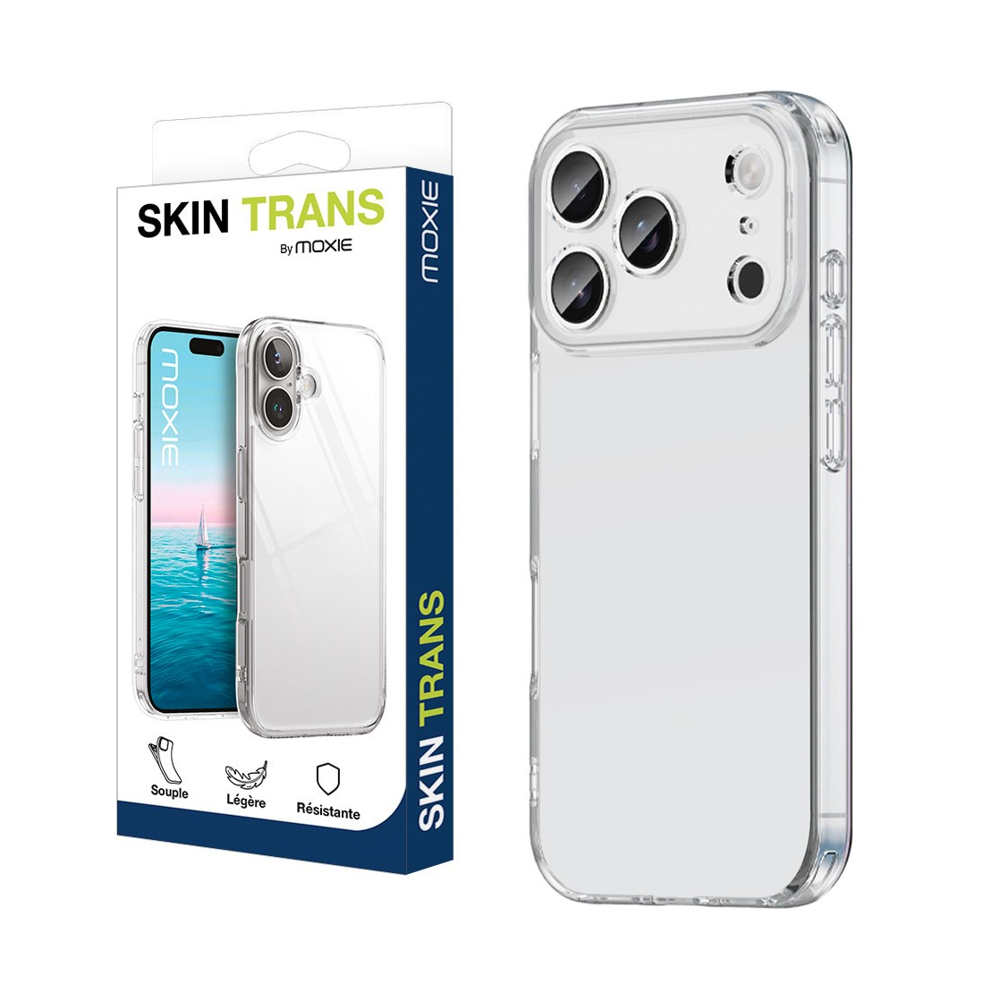 Coque Ultra Fine Transparente en TPU pour iPhone 18 Pro Max