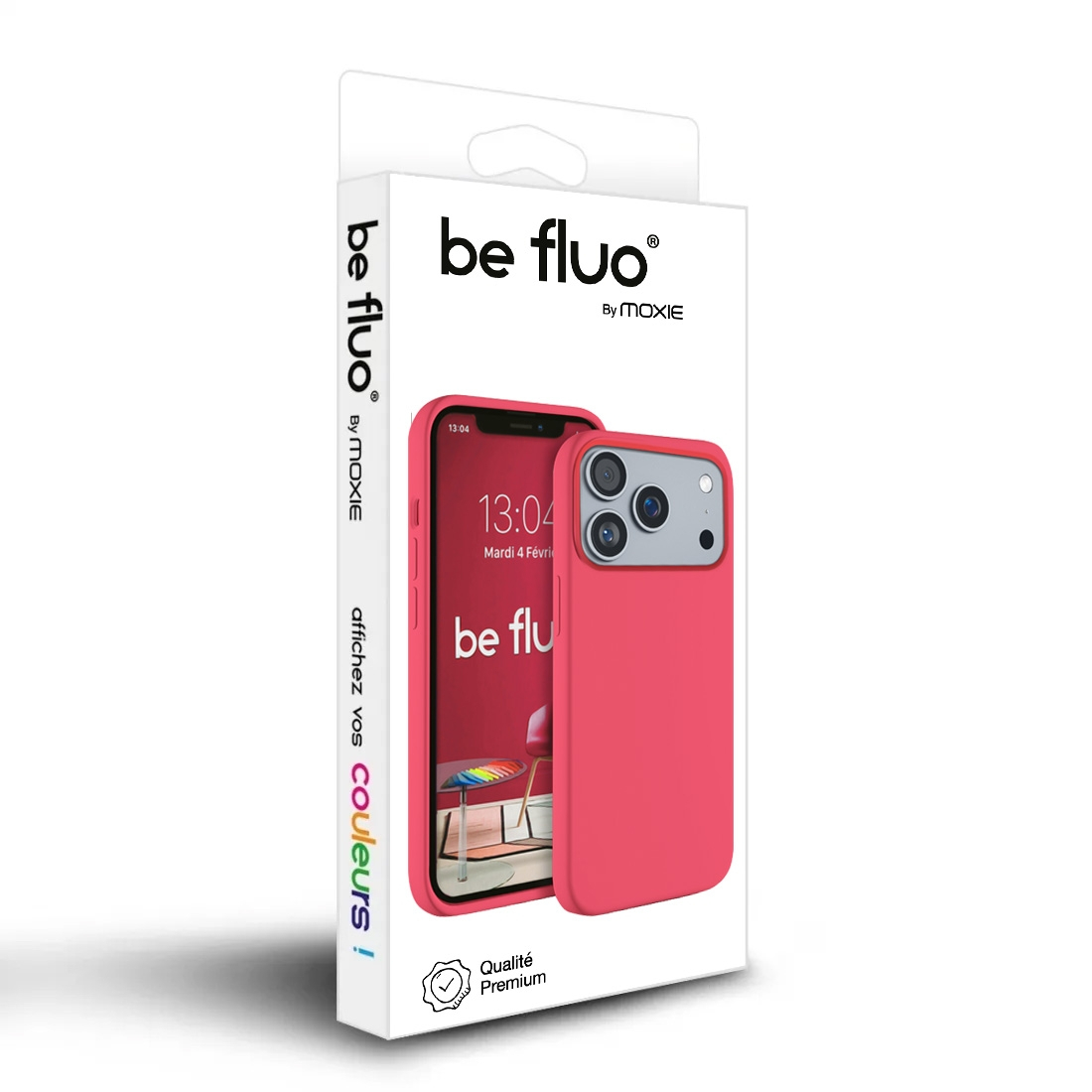 Coque Silicone Moxie BeFluo pour iphone 18 - Fruit du dragon