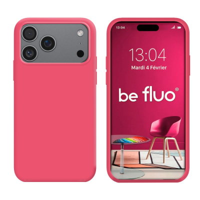 Coque Silicone Moxie BeFluo pour iPhone 18 Pro - Fruit du dragon