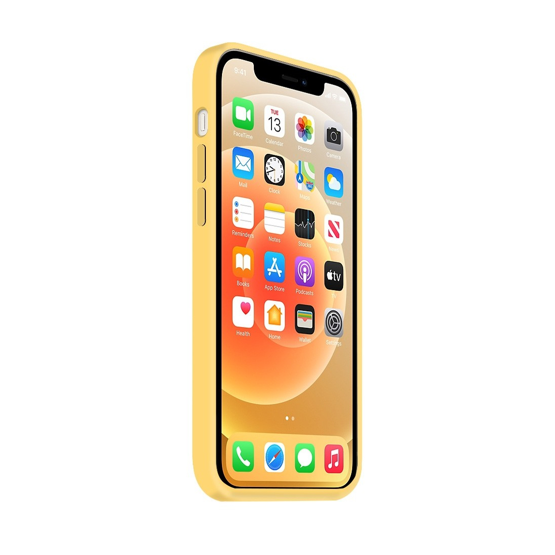 Coque Silicone Moxie BeFluo pour iPhone 18 Pro Max - Jaune