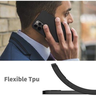 Coque de protection ultra fine noire pour iphone 18