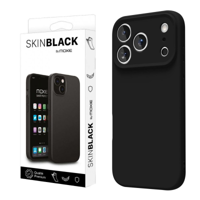 Coque de protection ultra fine noire pour iPhone 18 Pro