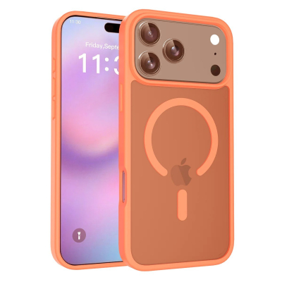 Coque renforcée semi transparente iPhone 18 Pro Max avec magsafe Oran