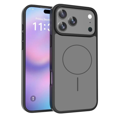 Coque renforcée de couleur iPhone 18 Pro Max avec magsafe couleur Noi