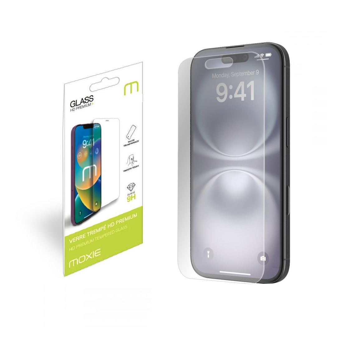 Pack 1 TPU transparente + 1 verre trempé 2.5D iPhone 18 Pro max