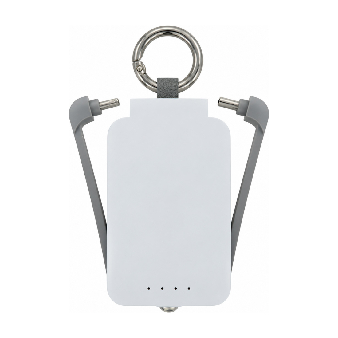 Powerbank porte-clés 2000 mAh - Blanc | VOG IMPORT