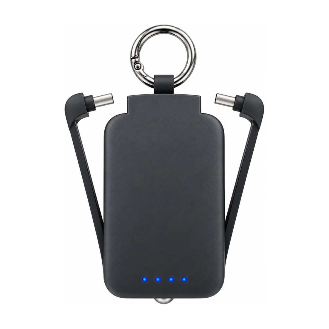 Powerbank porte-clés 2000 mAh - Noir | VOG IMPORT