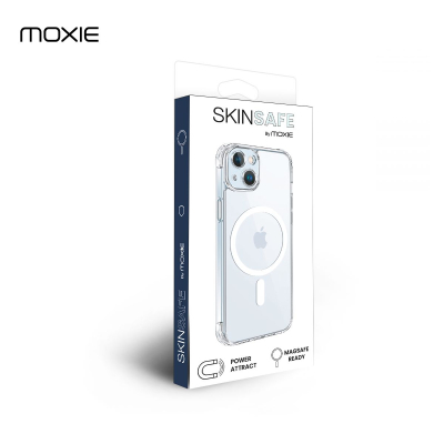 Coque SKINSAFE transparente renforcée compatible MagSafe pour iPhone