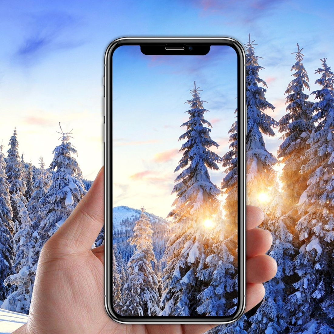 Protection d'écran iPhone X en Verre Trempé, Moxie [Ultimate 6D] [Full Glass 0.15mm 9H] Film en Verre Trempé pour iPhone X [Blac
