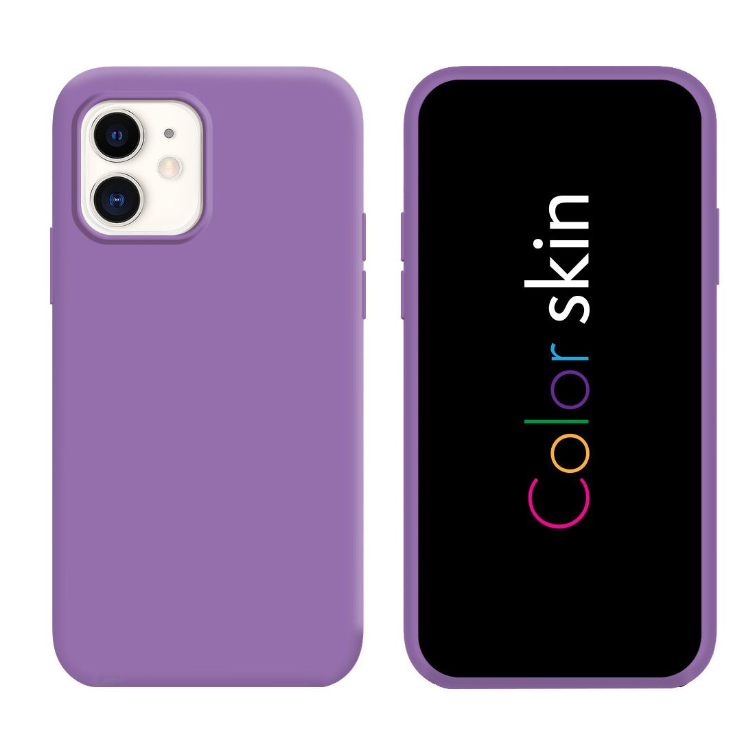 Coque Color Skin Lilas pour iPhone | VOG IMPORT