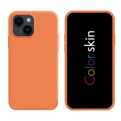 Coque Color Skin Orange pour iPhone | VOG IMPORT