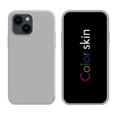 Coque Color Skin Gris pour iPhone | VOG IMPORT