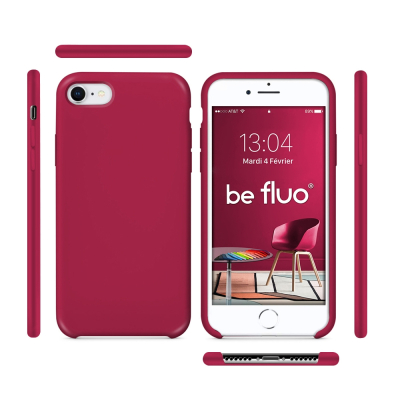 Moxie Coque iPhone 7/8/SE 2020 [BeFluo] Coque Silicone Fine et Légère pour iPhone 8, iPhone 7 et iPhone SE 2020, Intérieur Micro